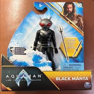 Aquaman Black Manta Action Figure rare 1st Addition